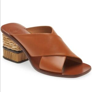 Chloe Laia Sandal Tan Ochre Delight